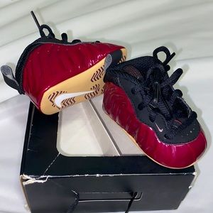 NIKE Lil’ Posite One “Night Maroon” Crib Booties